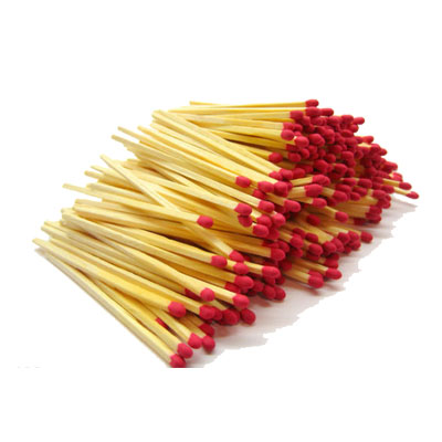 Wood safety matches 